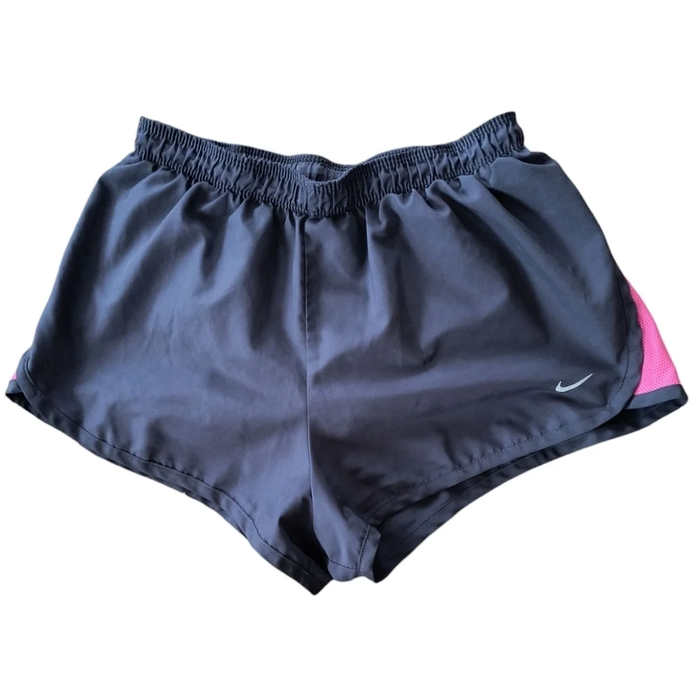 Nike Dri-fit Running Shorts - Gray and Pink